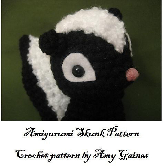 Skunk Crochet Amigurumi