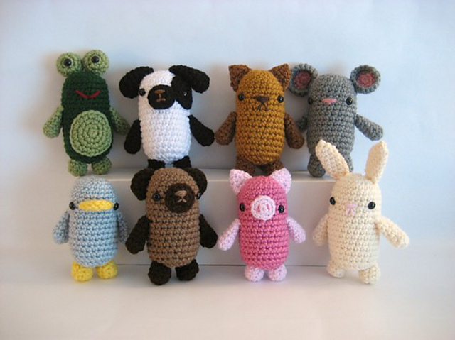 Little Critters Crochet Amigurumi Set