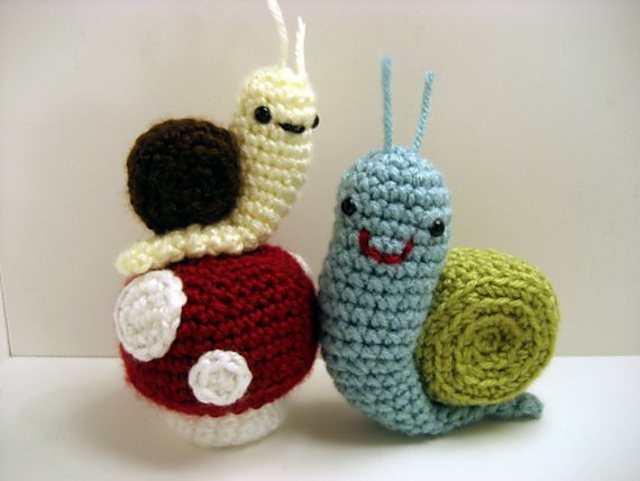 Snails and Mushroom Set