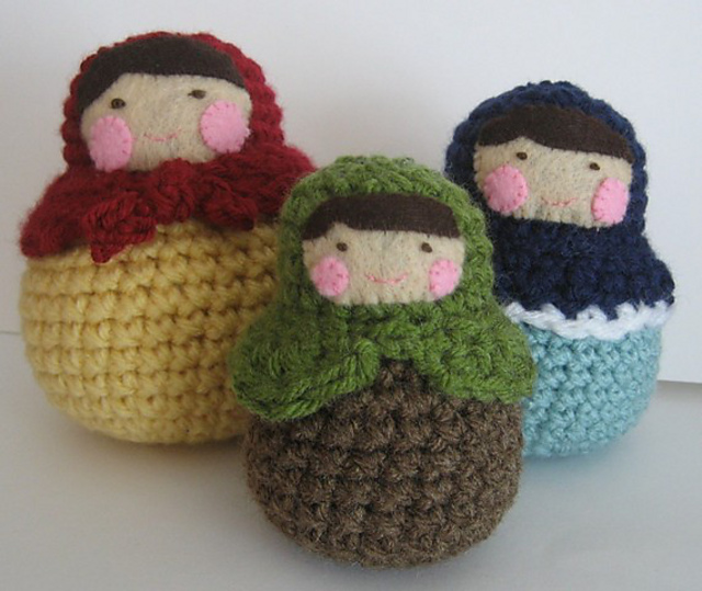 Matryoshka Dolls Crochet Amigurumi