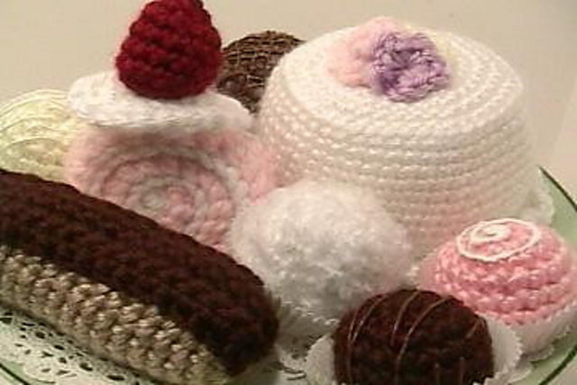 Sweets and Pastries Crochet Amigurumi Set