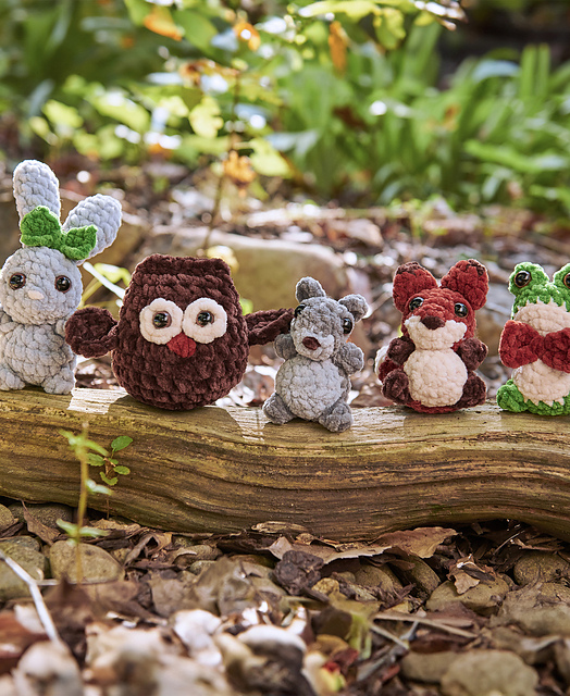 Forest Friends Keychains