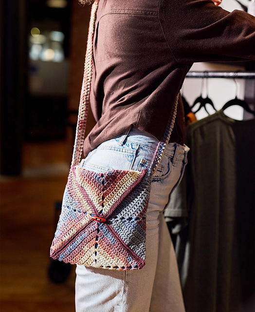 Granny Square Purse