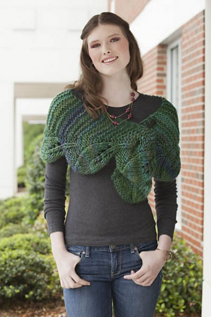 Leaves Shawlette