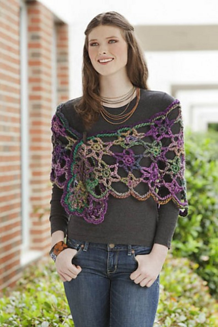 Starburst Shawlette