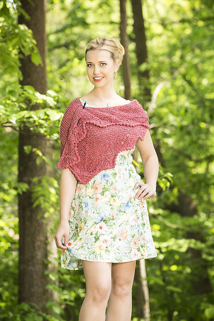 Asymmetric Shawlette