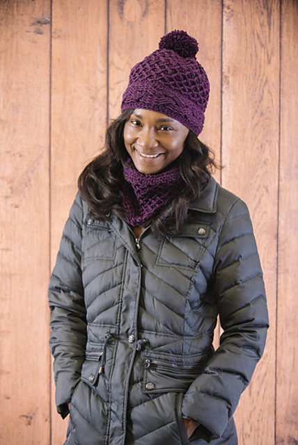 Sugar Plum Hat and Cowl
