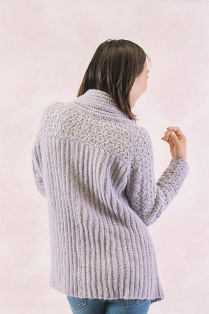 Amethyst Lace Cardigan