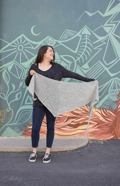 Fractalline Shawl (knit)