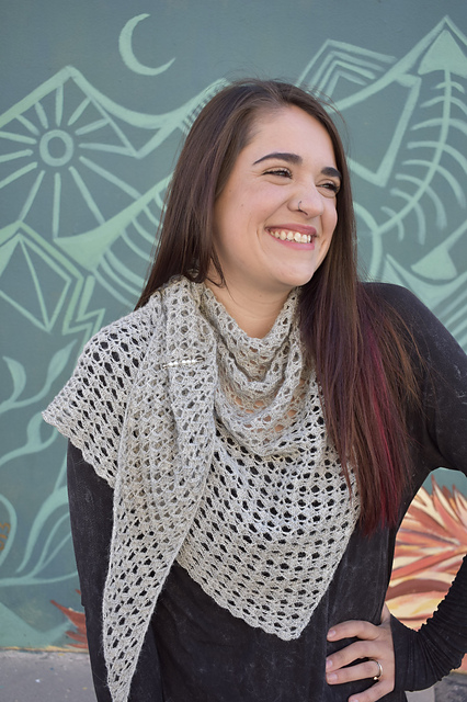 Fractalline Shawl (crochet)