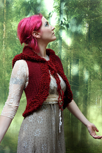 The Genevieve Fur Hooded Vest