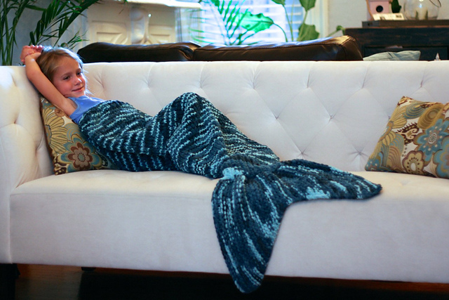 Mermaid Tail Blanket