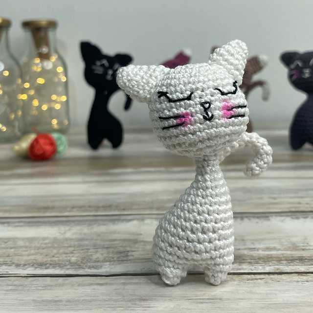 Ginger Kawaii Cat Amigurumi