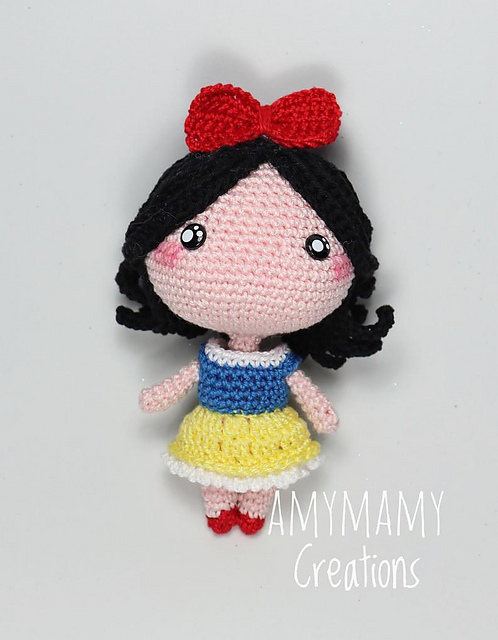 Snowwhite amigurumi Biancaneve
