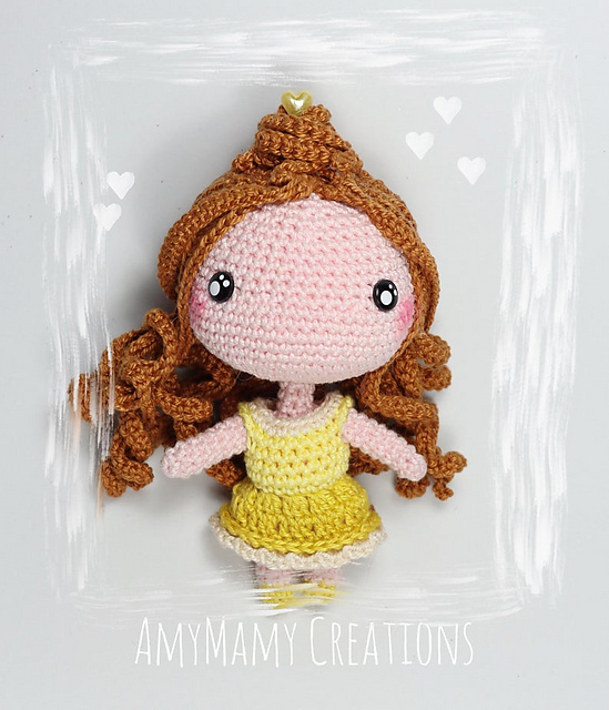 Belle amigurumi Princess