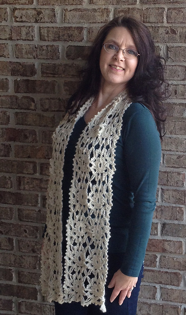 Classic Montauk Lacy Scarf