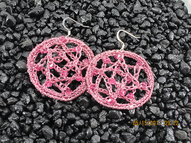 Dreamcatcher Crystal Earrings