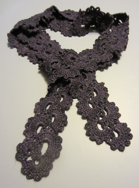 Queen Anne's Lace Scarf