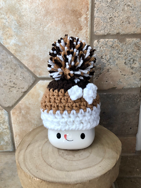 S'mores Marshmallow Mug Hat