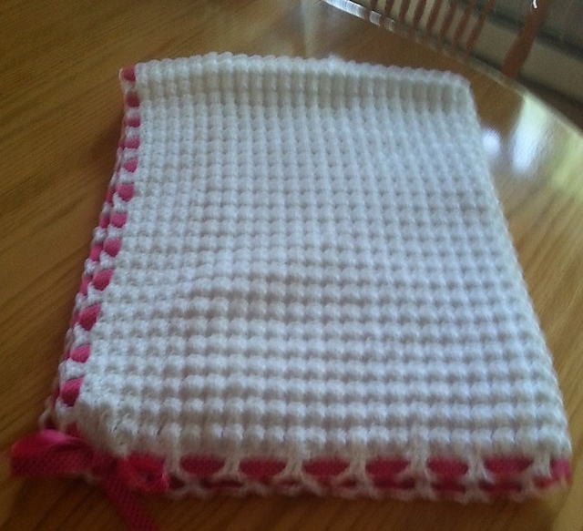 Ribbon Blanket (Blanket Stitch)