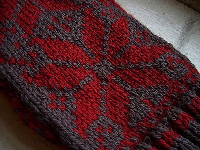 Norwegian Mittens - Snowflake (May) WG06 SO06