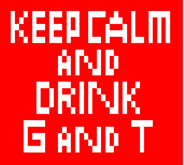 Keep Calm and Drink G and T Travel Mug Cozy