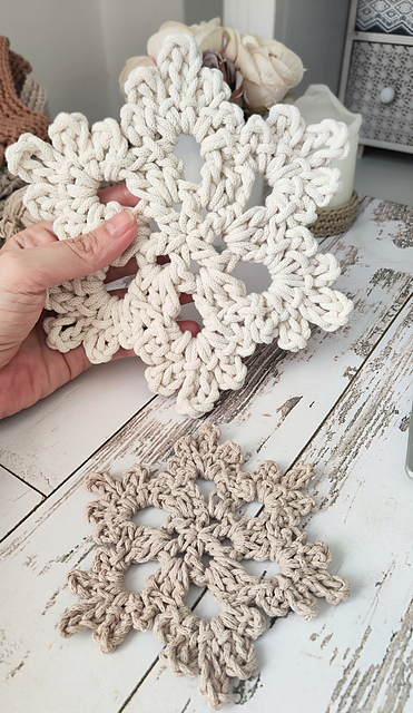 Nordic Rope Snowflake