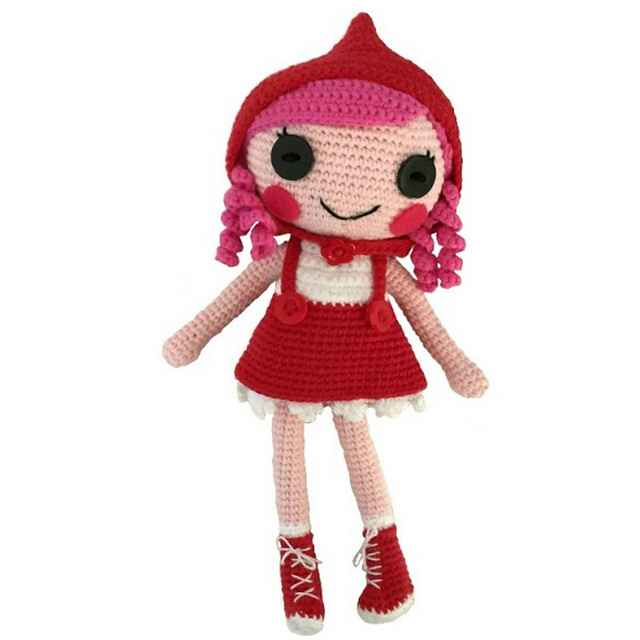Ravelry: Lalaloopsy Caperucita Roja pattern by Ana Artedetei2