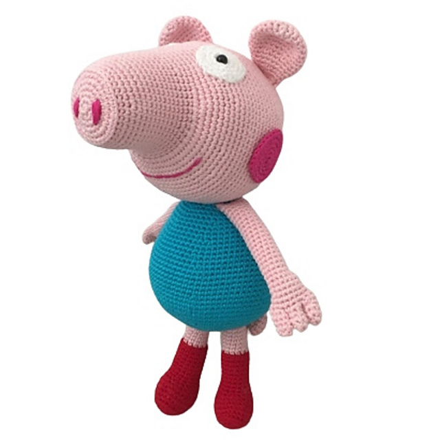 George Pig amigurumi