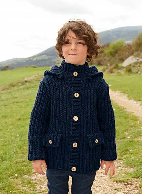 18 Veste à capuche amovible