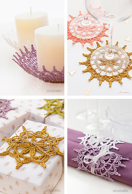 Shabby inspiration doilies