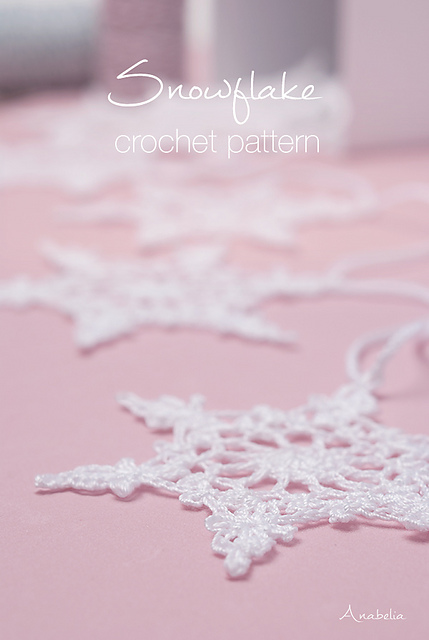 Snowflake garland nr 4