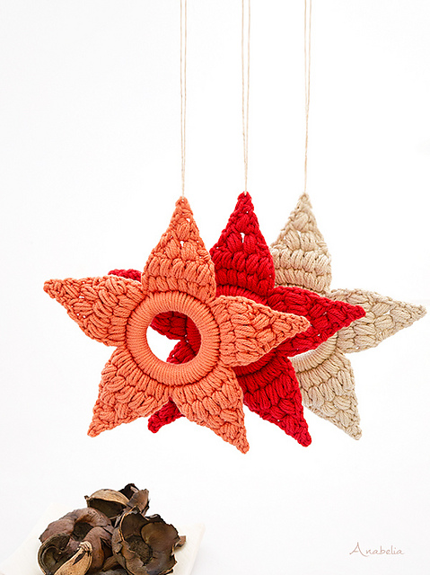 Ravelry: Star Ornament pattern by Anabelia Handmade