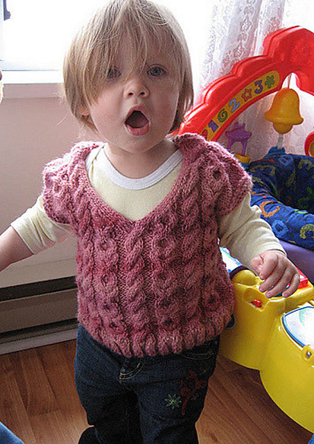 Stormy Rose Girl's Vest