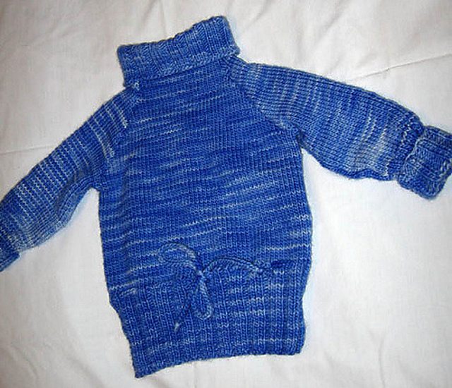 Lovely Blues Girl's Sweater