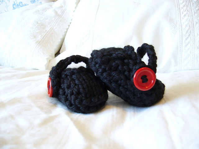 One Hour Baby Booties