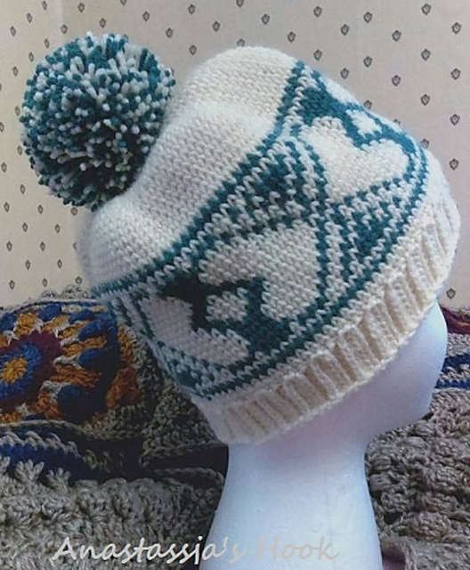 Hearts & Butterflies Beanie