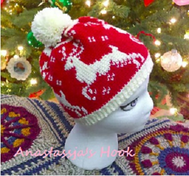 Deerly Beloved Fair Isle Beanie