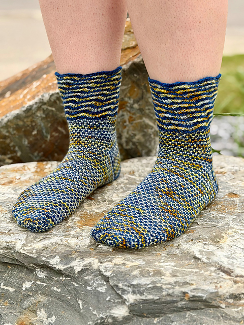 Amber Sea Socks