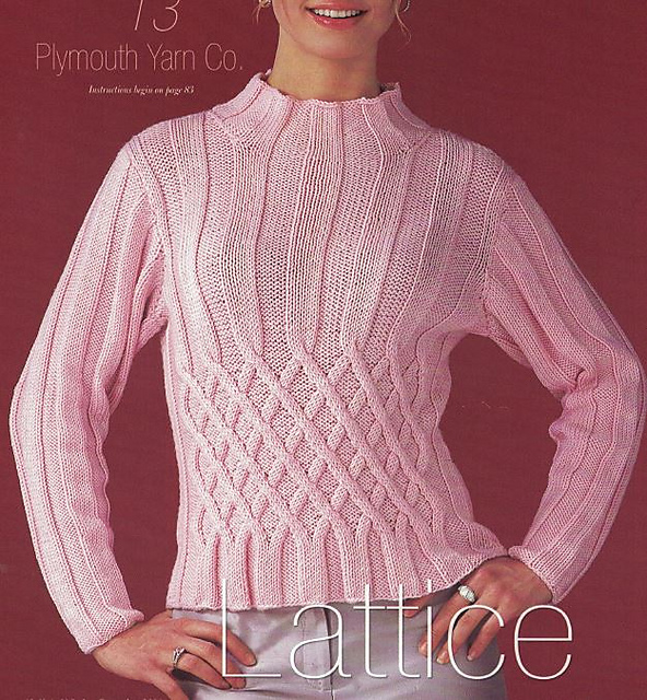 Lattice Pullover