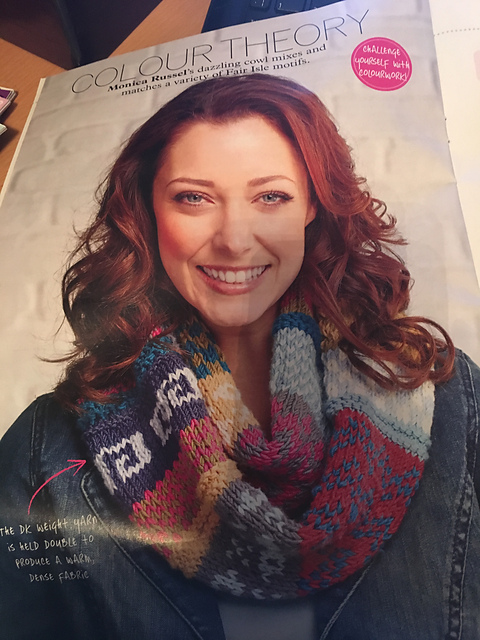 Colour Theory Fair Isle Cowl