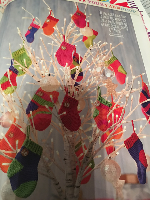 Countdown Advent Stockings
