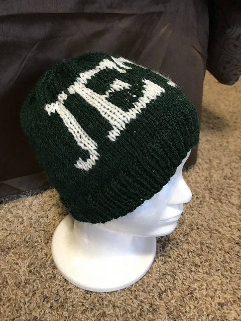 Jets Baby Knit Hat