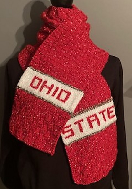 Her Ohio State Scarf