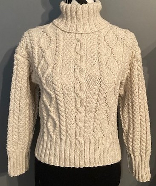 Diamond Cable Pullover