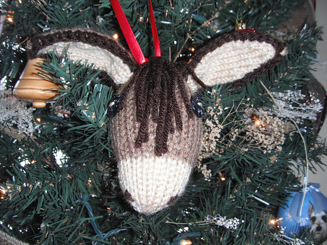 Little Burro Ornament