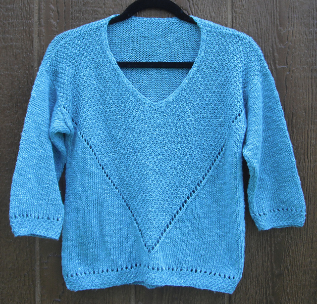 Moss-Eyelet Pullover