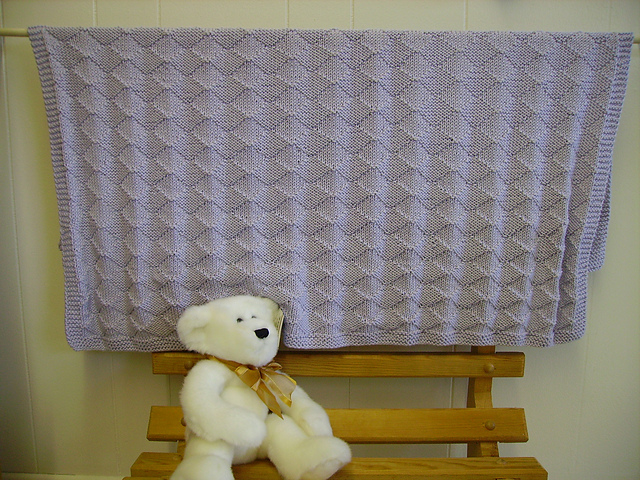 Diamond Baby Blanket
