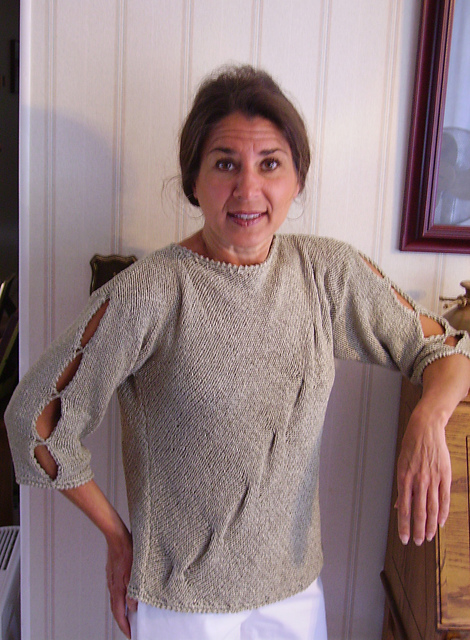 Peek-a-boo Pullover