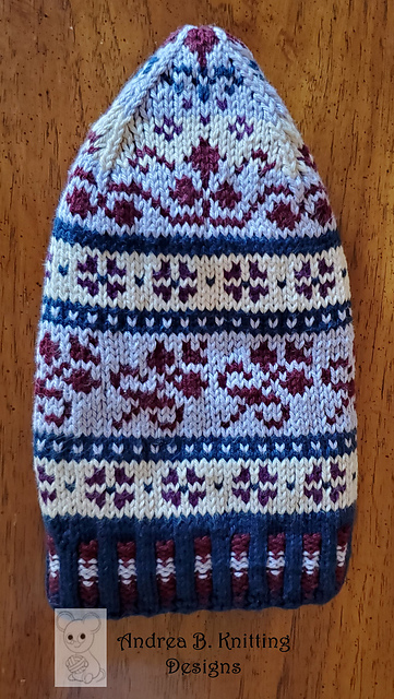 Little Lavender Rose Hat